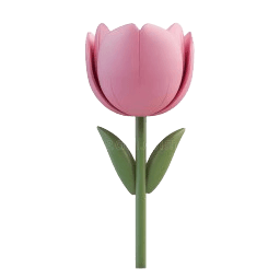 آیکون گل تک شاخه