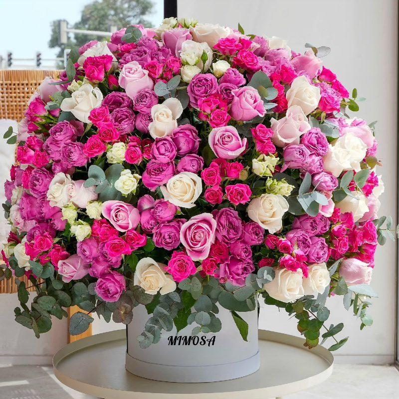 باکس گل رز رازانه