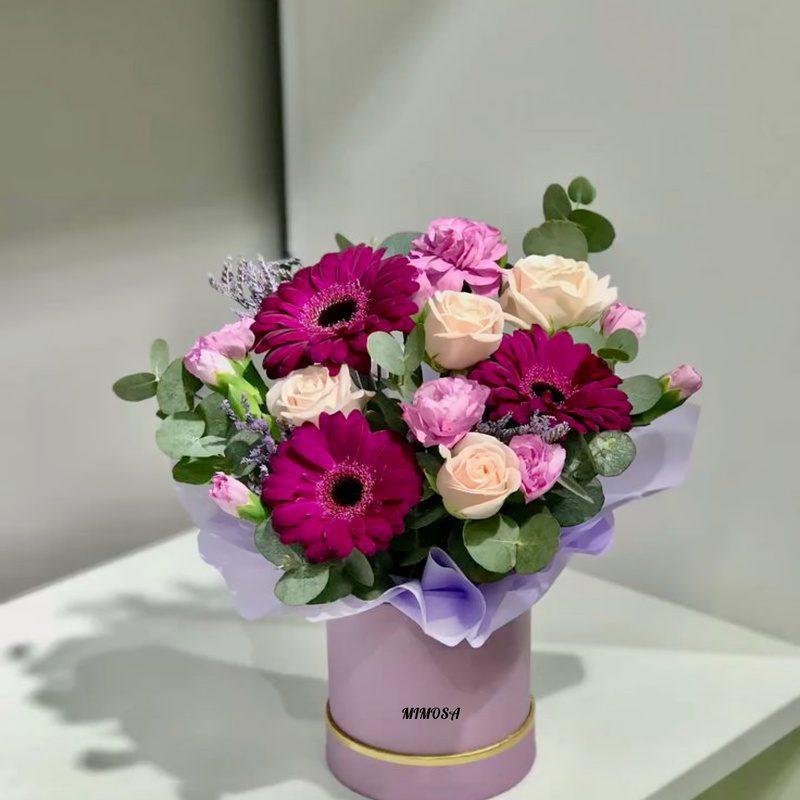 باکس گل ژربرا آویژه