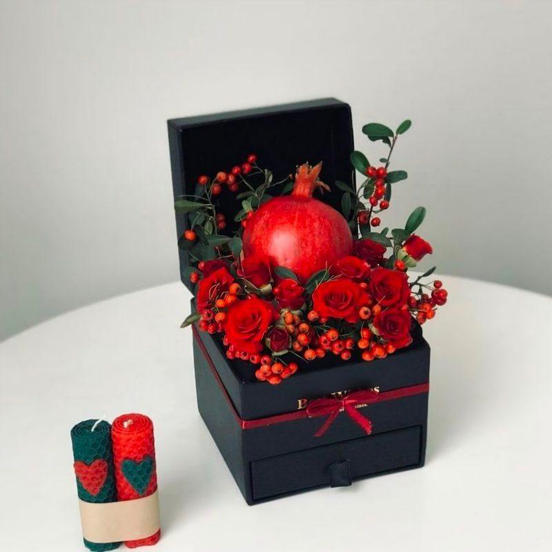 باکس گل یلدایی آدنیوم
