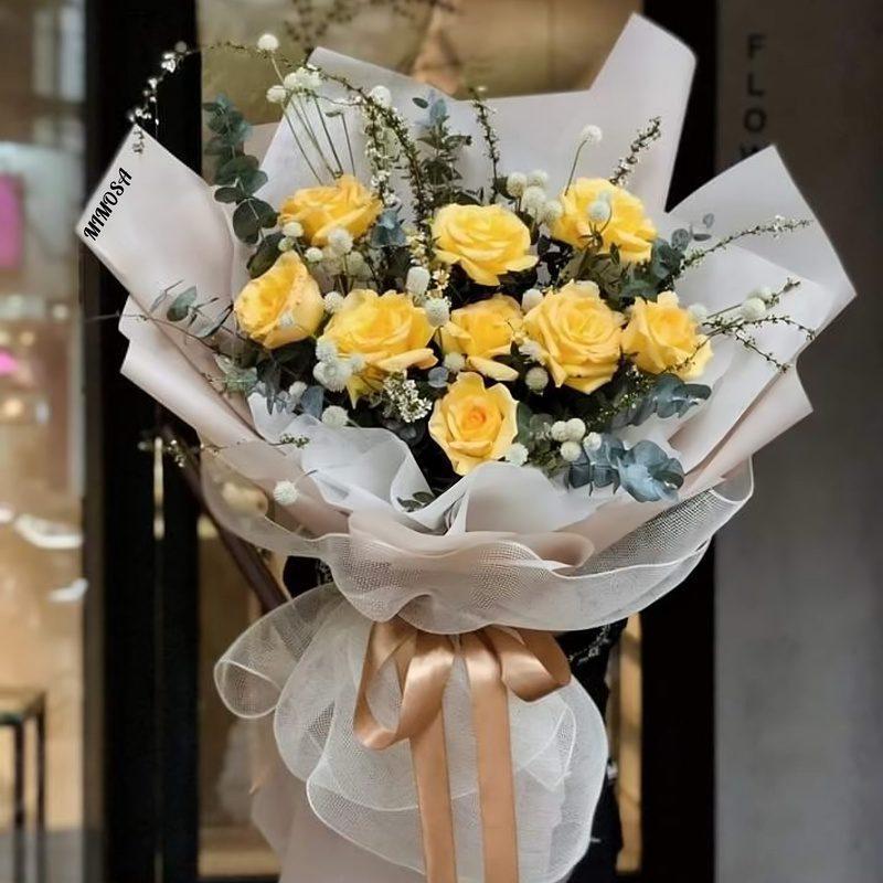 دسته گل رز آیریک