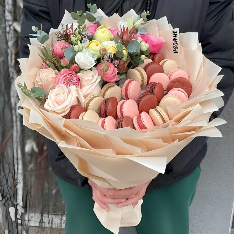 دسته گل رز ژالین