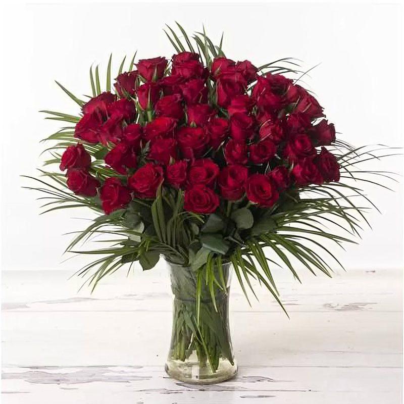 گلدان گل رز کاینا